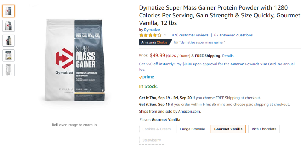 best weight gain supplements for skinny guys - dymatize super mass gainer