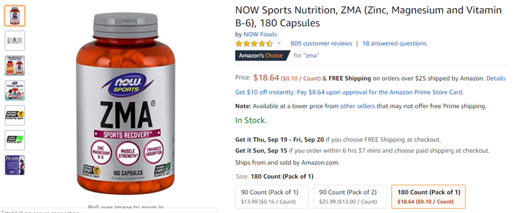 best weight gain supplements for skinny guys - zma