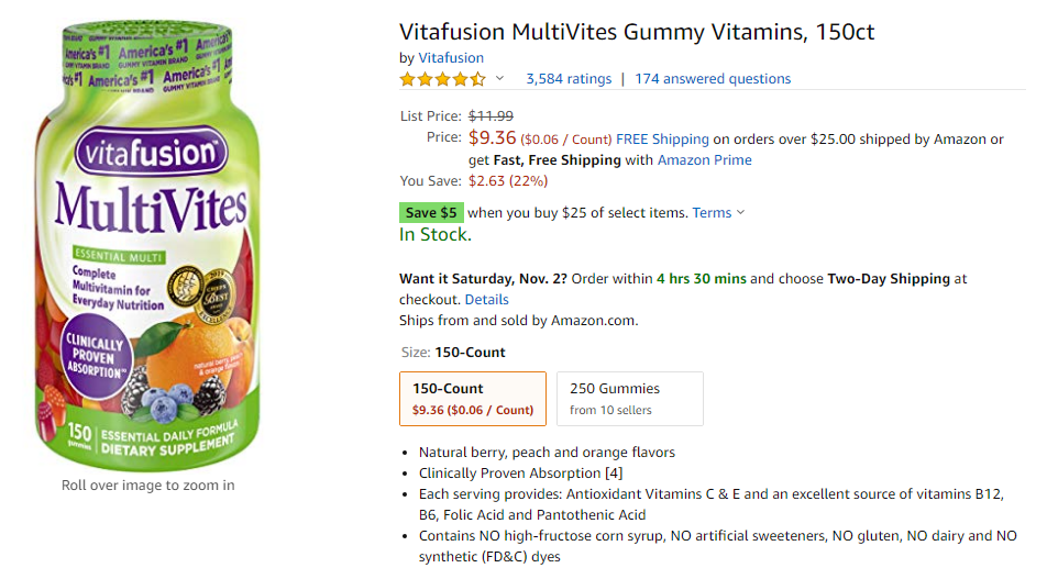 best natural supplements for anxiety - multi-vitamin